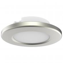 Nuvo 62/1582 - 4 inch; LED Surface Mount Fixture; CCT Selectable 3K/4K/5K; Brushed Nickel